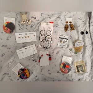 Ardene Mixed Metal Earring Set